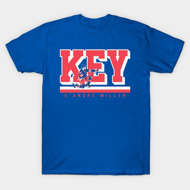 K'Andre Miller Key T-Shirt by stevenmsparks